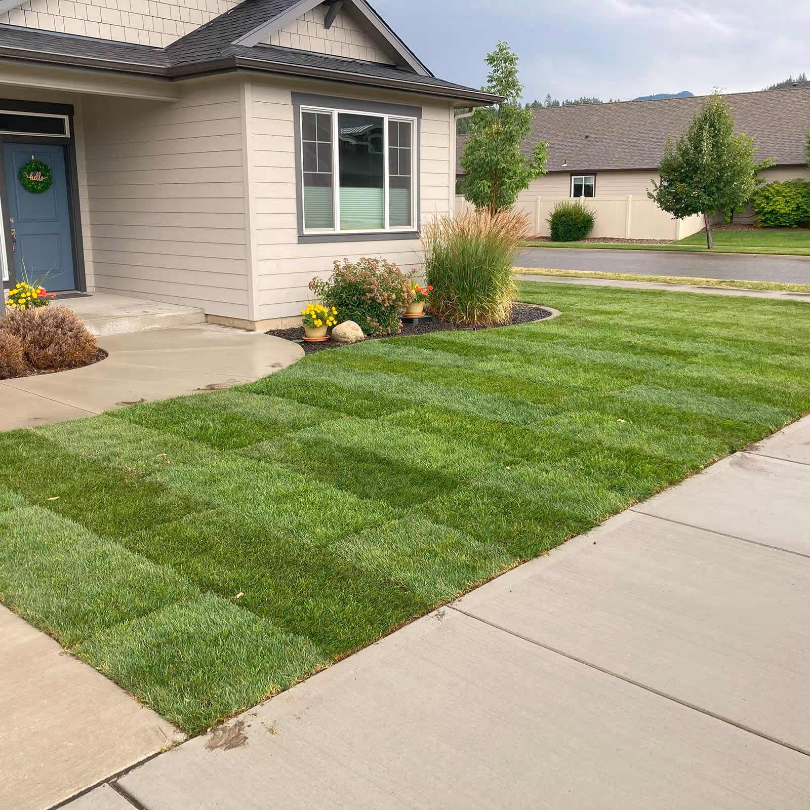 Residential lawn mowing near me in Spokane
